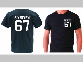 Six Seven 67 - p&aacute;nske tričko s obojstrannou potlačou 100%bavlna značka Fruit Of The Loom